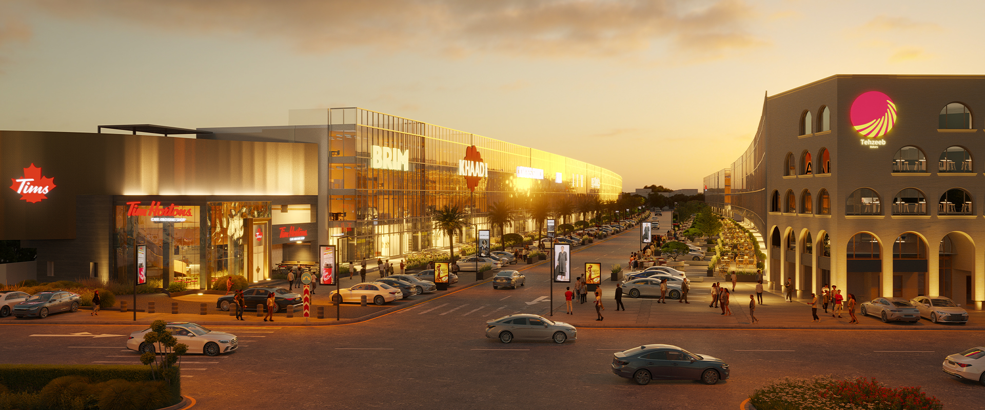 High End Commercial Mall and Retail Center in Lake City Lahore